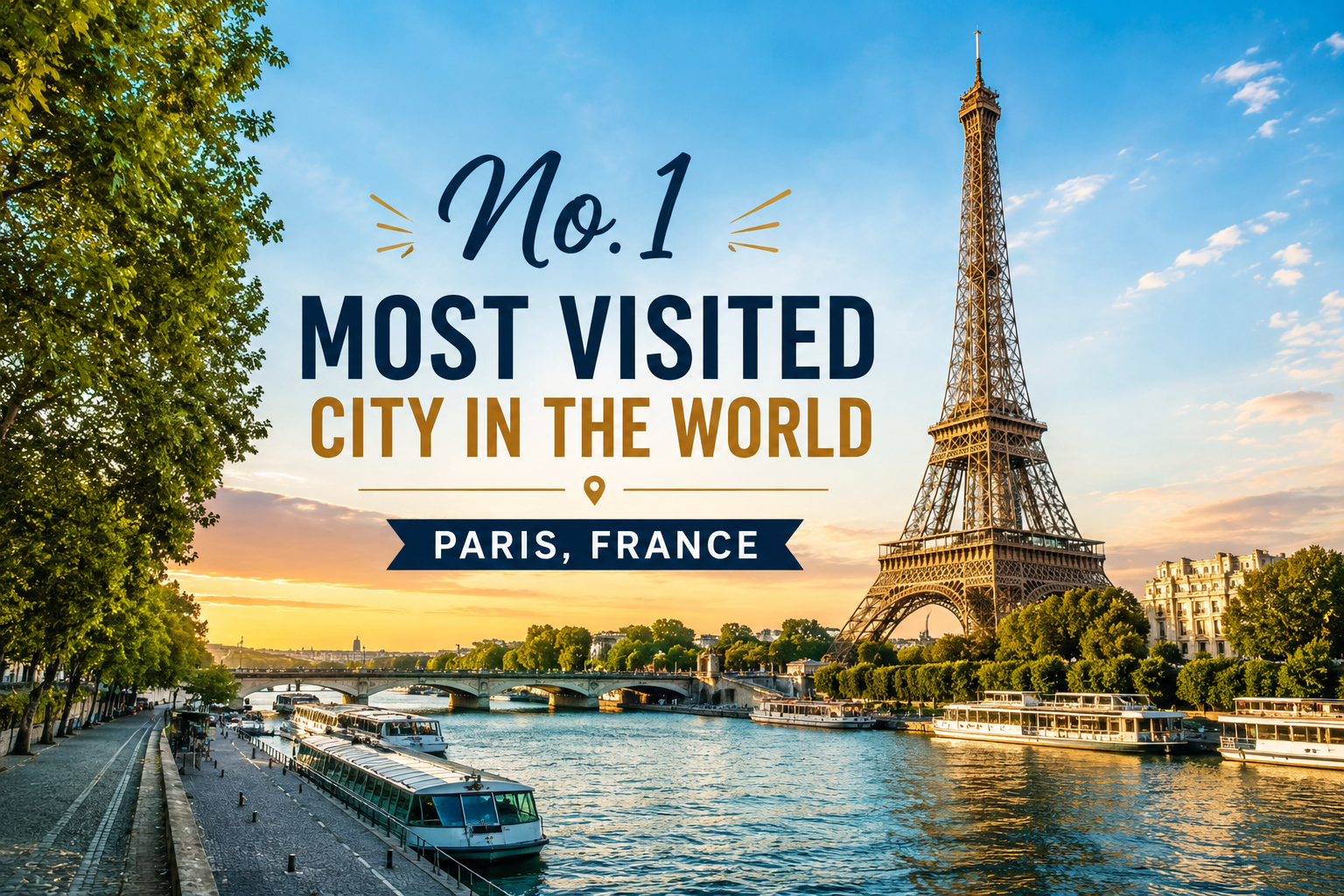 No 1 Most Visited City in the World: Why Paris Tops the List